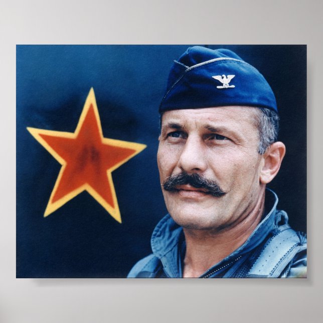 Överste Robin Olds Poster (Framsidan)