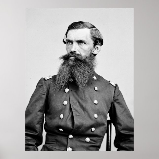 Överste Strother, 3:e WV Cavalry, 1860-talet Poster (Framsidan)