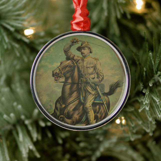 Överste Theodore Roosevelt Ornament (Träd)