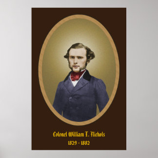 Överste William T. Nichols Poster