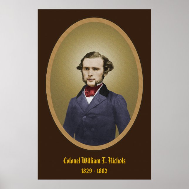 Överste William T. Nichols Poster (Framsidan)