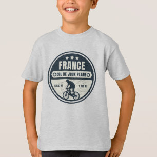 Överstelöjtnant de Joux fransk Alpes cykeltur i Fl T Shirt