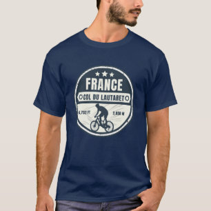 Överstelöjtnant du Lautaret fransk Alpes-cykeltur T Shirt