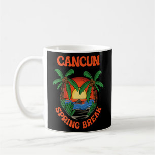 Överstelöjtnant i Cancun Påsklov School Vacation B Kaffemugg