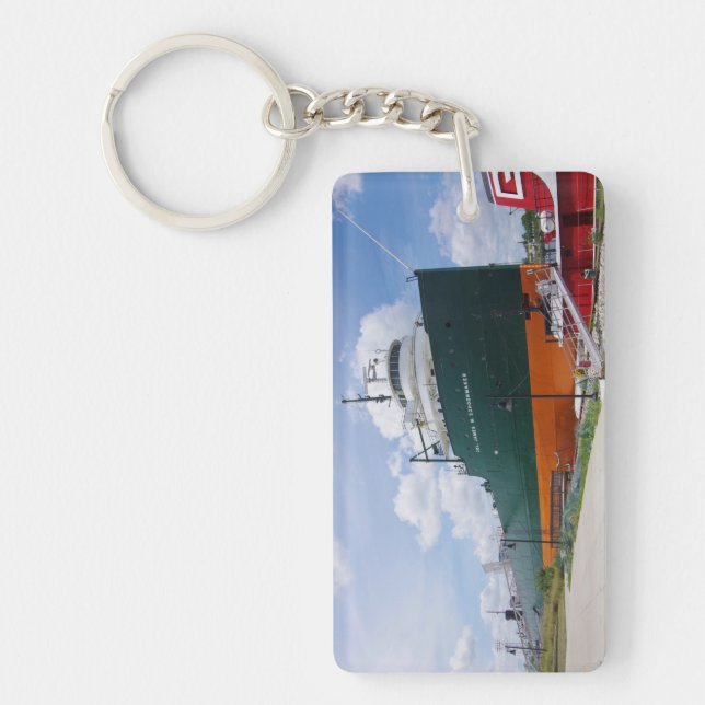 Överstelöjtnant James M. Schoonmaker akrylnyckelri (Framsidan)