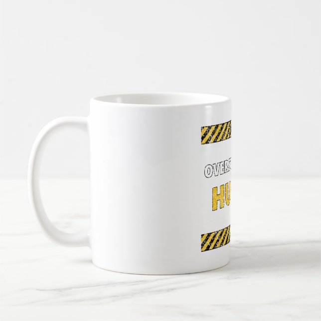 Överstimulerad människo-ND-mugg Kaffemugg (Vänster)
