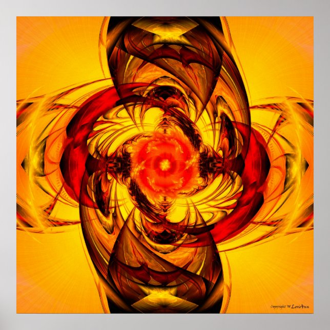 Överstrålning Poster (Framsidan)