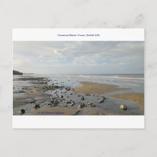 Overstrand Beach, Cromer, Norfolk (UK) Vykort