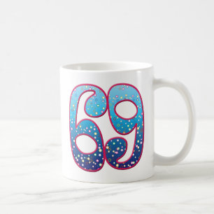 Översvallande beröm för 69 ålder kaffemugg