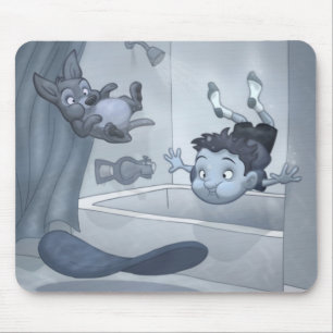 "Översvämma huset" Mousepad Musmatta