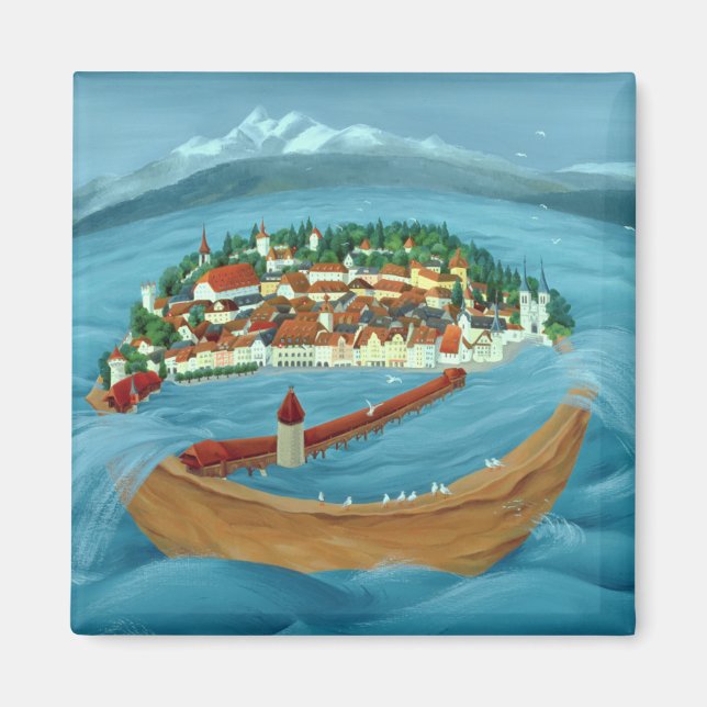 Översvämning 1999 magnet (Framsidan)