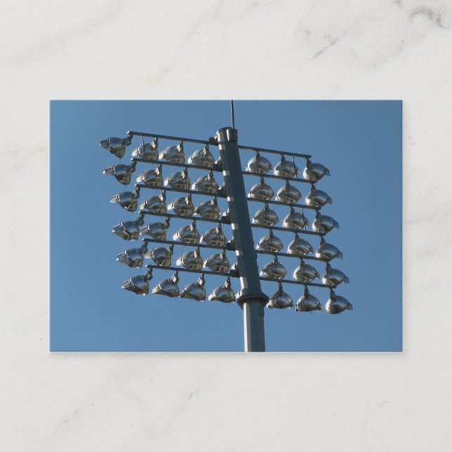 Översvämning Ljus Visitkort (Framsida)