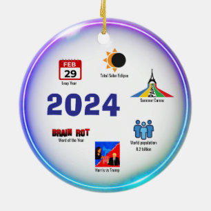 Översyn 2024 julgransprydnad keramik