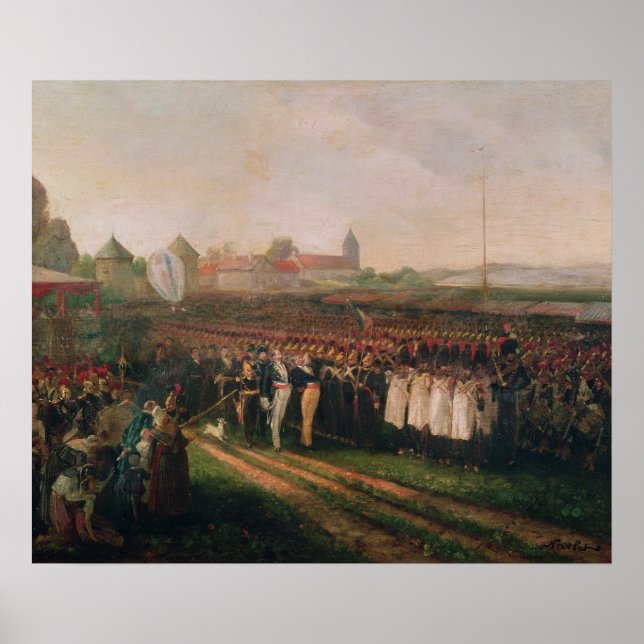 Översyn av det nationella gardet och elden poster (Framsidan)