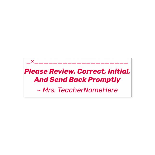 Översyn av uppdrag + Namn Rubber Frimärke Självfärgande Stämpel (Design)