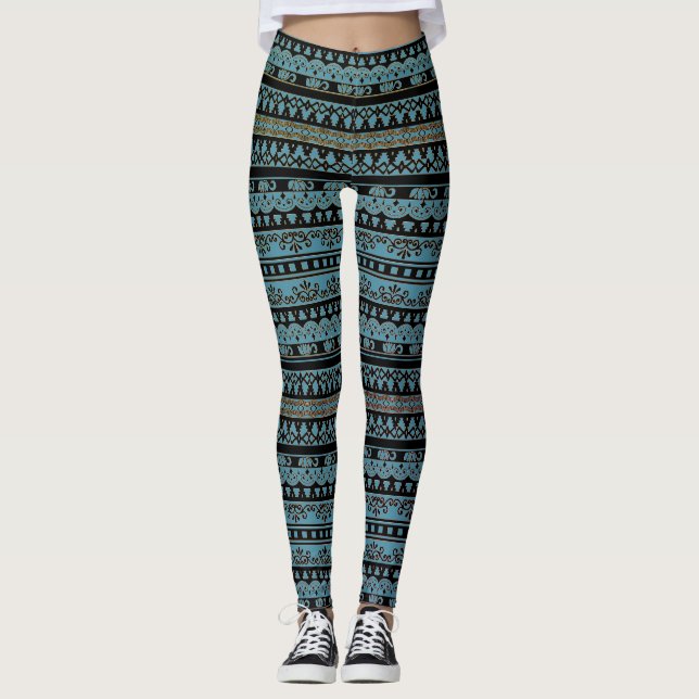 Övertäckning av Snöre Leggings (Framsida)