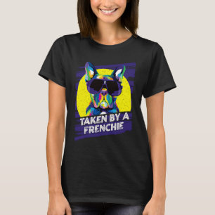 Övertagen av en Frenchie Rescue Dog Fransk Bulldog T Shirt