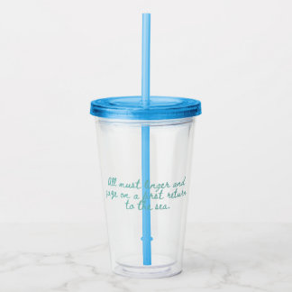 Övertalning: dröja och stirra (grön) take away mugg