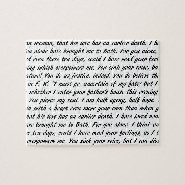 Övertalningtext Pussel (Horisontell)