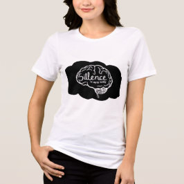 Övertänkande Hjärna Tecknad serie Mental hälsa Kon T Shirt