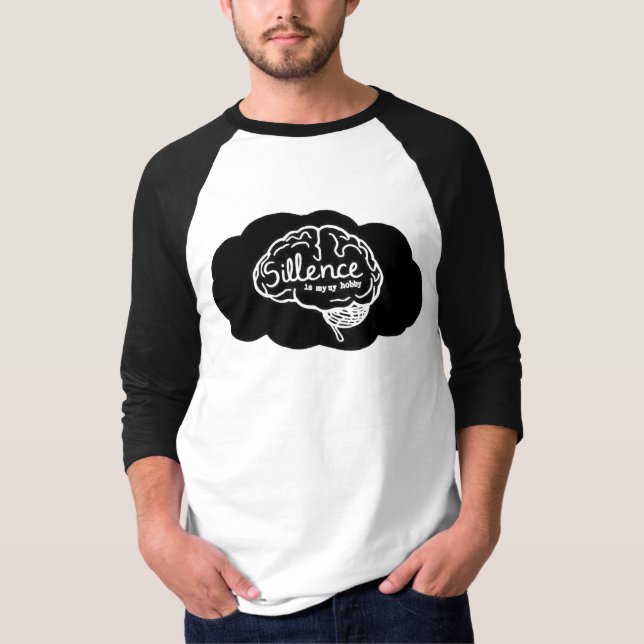 Övertänkande Hjärna Tecknad serie Mental hälsa Kon T Shirt (Framsida)
