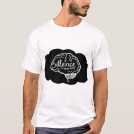 Övertänkande Hjärna Tecknad serie Mental hälsa Kon T Shirt