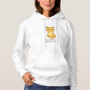 Övertänkande och Hungrig Orange T Shirt
