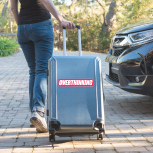 Övertänkande offert klistermärken