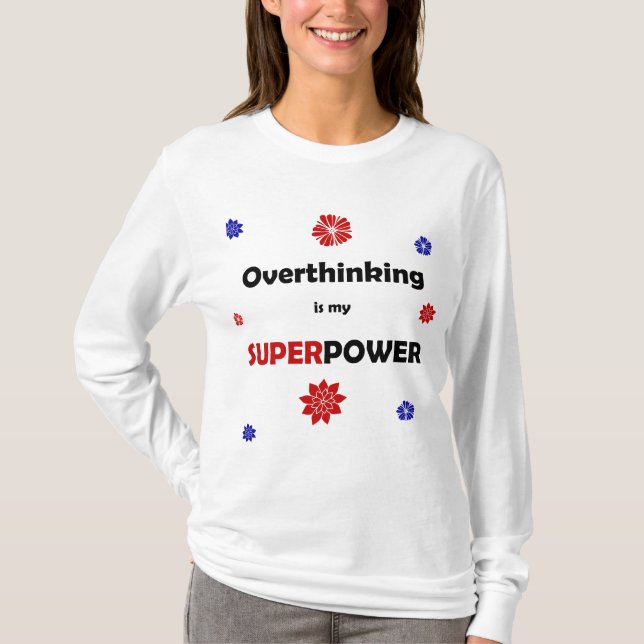Övertänkeri T Shirt (Framsida)