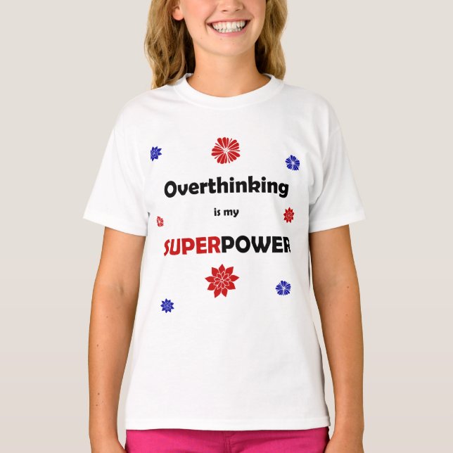 Övertänkeri T Shirt (Framsida)