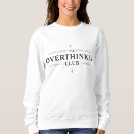Overthinker Club Vintage Typography T Shirt