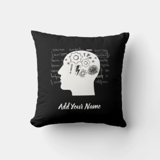 Overthinker Throw Pillow Kudde