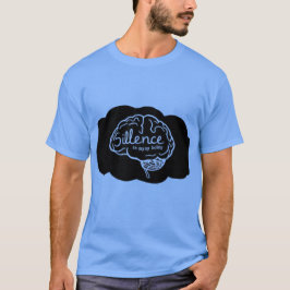 Overthinking Brain Cartoon Mental Health Art T Shirt