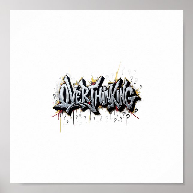 Overthinking Chaos Poster (Framsidan)