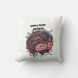 Overthinking Sticker – Funny Mental Health Humor L Kudde