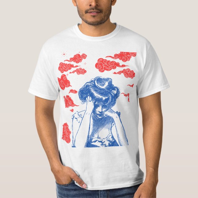 overthinking t shirt (Framsida)