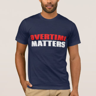 Övertids- materier tee shirt