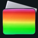 Övertoning 03 Laptop sleeve<br><div class="desc">Färggradient mönster i nyanser av grönt och rött. Kolla in alla matchande produkter i vår butik.</div>