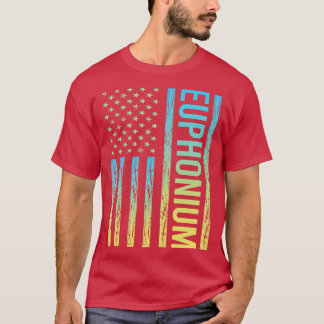 Övertoning Flagga 02 Euphonium Euphoniums T Shirt