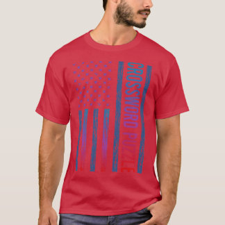 Övertoning Flagga Crossword Puzzles T Shirt