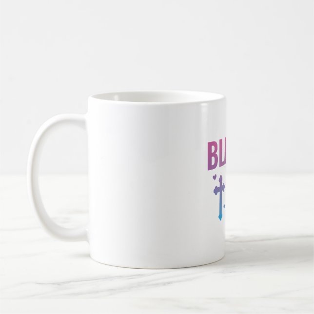 Övertoning för färgad Mamma Kaffemugg (Vänster)