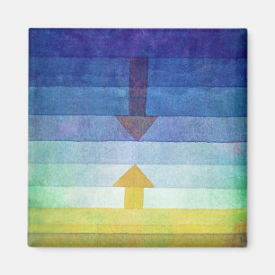 Övertoning med pilen, Paul Klee Magnet
