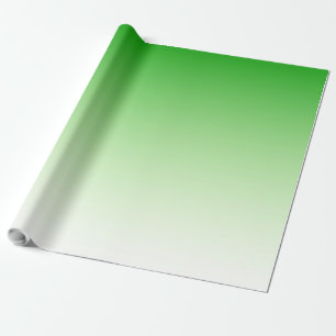 Övertoning Mörk grönt till Ljust grönt papper  Presentpapper