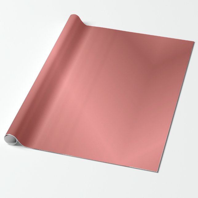 Övertoning ro guld presentpapper (Utrullad)