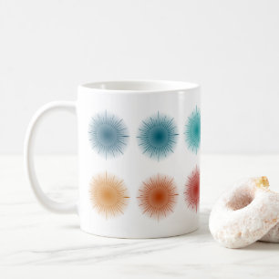 Övertoning sol Färg Kaffemugg