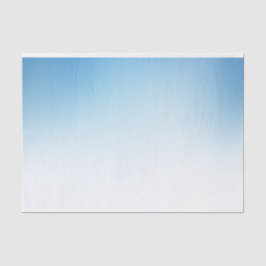 Övertoningsblått och vitt