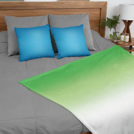 Övertoningsromantiskt Flagga - Färgfullt romantisk Fleecefilt