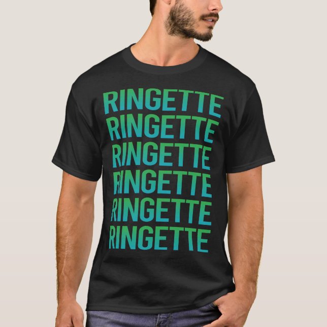 Övertoningstextsnålt T Shirt (Framsida)