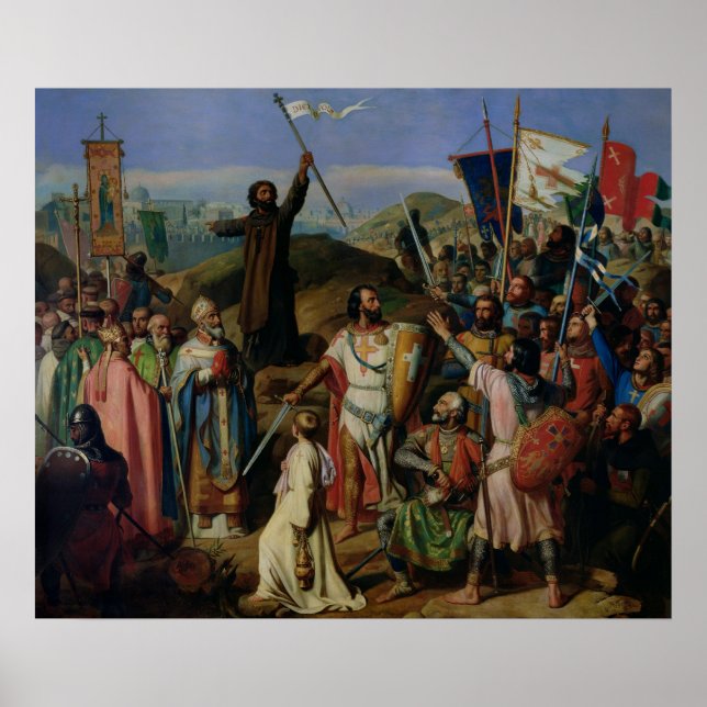 Överträdelse av korsar Jerusalem Poster (Framsidan)
