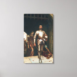 Överträdelse (Viktorious Medieval Knight) Canvastryck